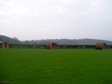 Exterior of the pods