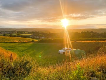 Visitor image of sunset on site