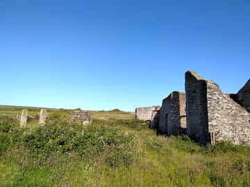 The old ruins of dannon chapel