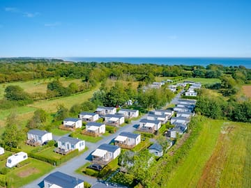 Aerial view of the site