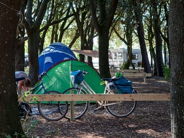 Bikes on site