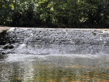 The waterfall