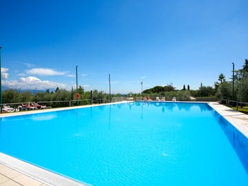 One of the three swimming pools