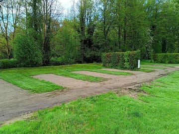 Emplacement stabilisé pour camping-car
