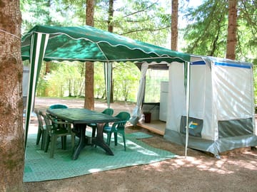 Pitched up