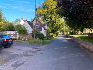Road to the site