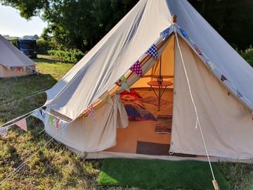 Glamping options available