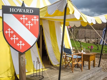 Exterior of the tent