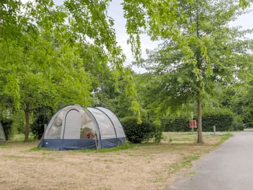 Spacious grass pitches