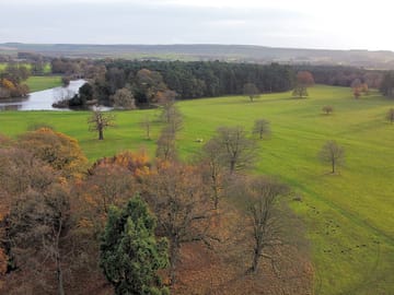 Aerial view of the park