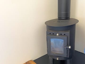 Log-burning stove