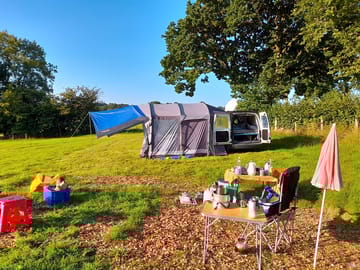 Pitched up