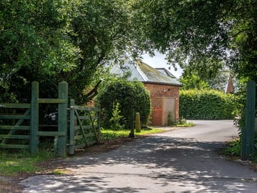 Entrance to the farm