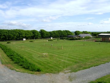 Grass touring pitches
