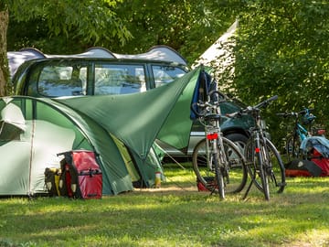 Plenty of space for bikes