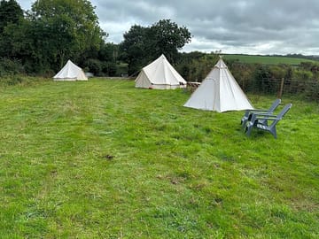 Pop-up glampsite