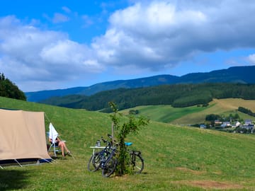 Relax by your pitch in beautiful surroundings
