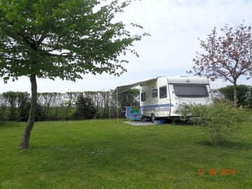Spacious pitches