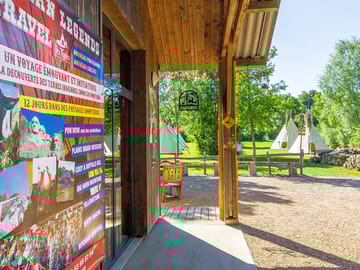 Reception and tipis