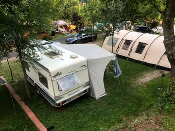 View of the campsite