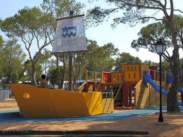 Outdoor play area