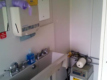Toilet block