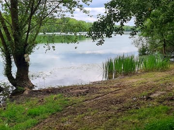Lakeside tent pitches