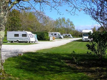 Blue field hard standing and grass pitches