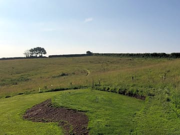 Pitch with view to the south east