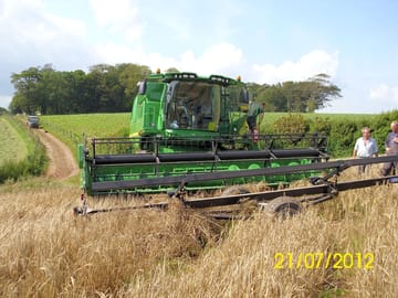 Set on a working farm