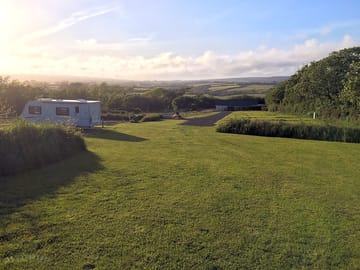 Looking north