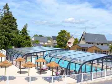 Our heated and covered swimming pool