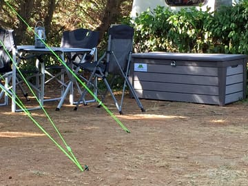 Space for all your equipment on the pitches