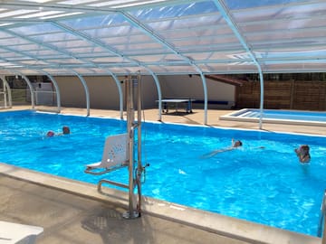Disabled-friendly access to the swimming pool