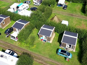 Emplacements en vue aérienne