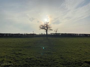 A warm spring day