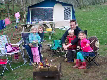 Toasting marshmallows