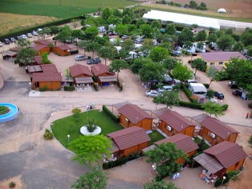 Aerial view of the site