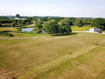 Grass pitches with electric hook up
