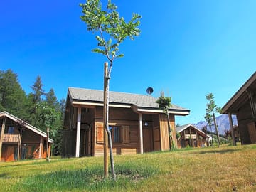 Lodges in summer