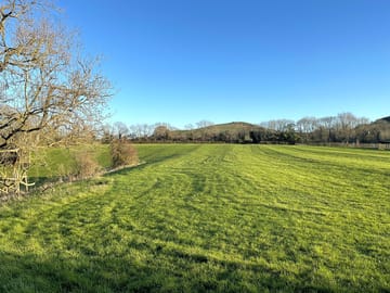 View to the pitches
