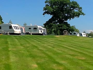 Serviced pitches