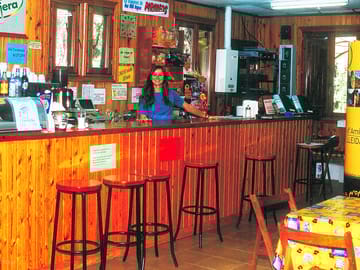 On-site bar and reception