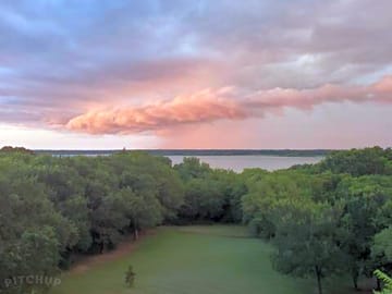 Crows nest view of navarro mills lake