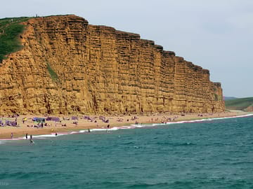 West bay cliffs