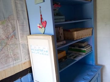 Selection of books, games and tourist information