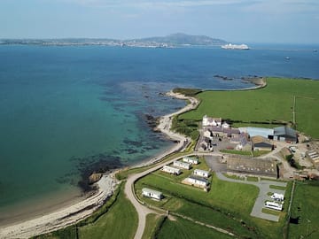 Aerial view of the site