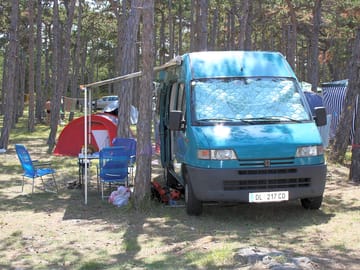 Space for an awning