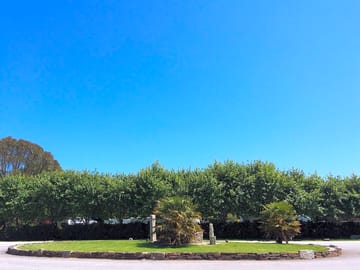 Entrance roundabout