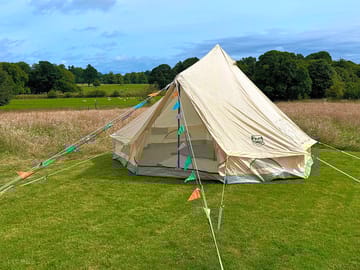 Outside new Tipi